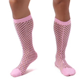 Fishnet Flair Stockings for Men
